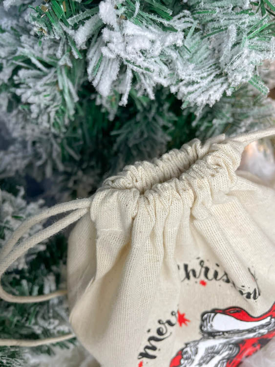 Worek świąteczny MIKOŁAJ 30x45cm