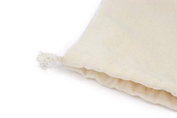 Woreczek bawełniany 32x32cm Ecru Silent Night Holy