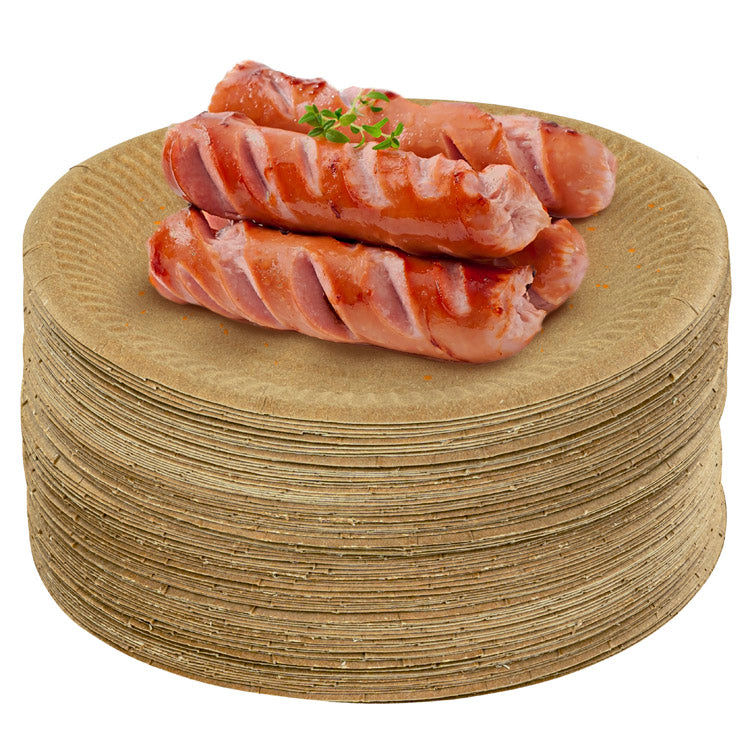 Talerzyki papierowe EKO 18cm 100szt