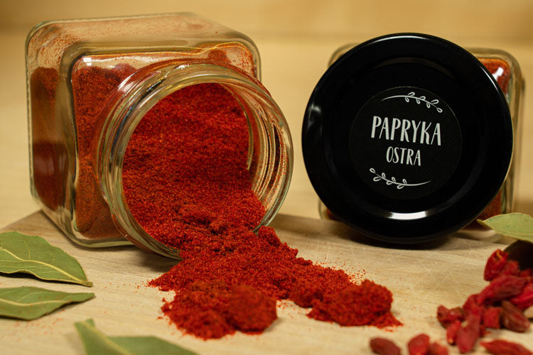 Słoiki na przyprawy 120ml 24 sztuki