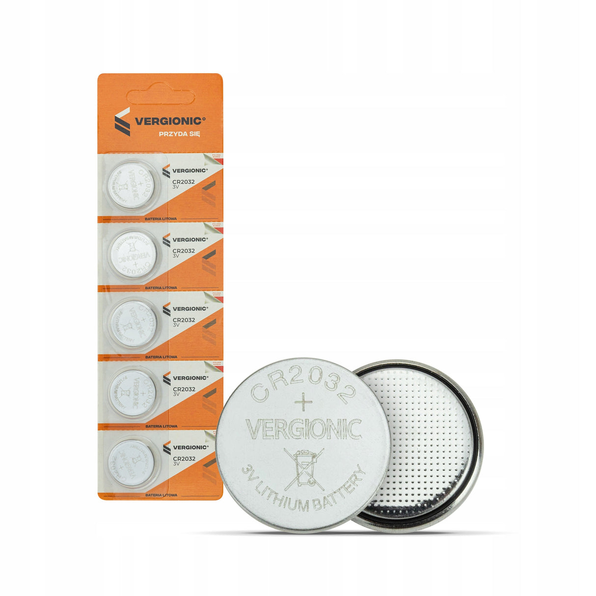 Baterie litowe guzikowe 3V 5szt.