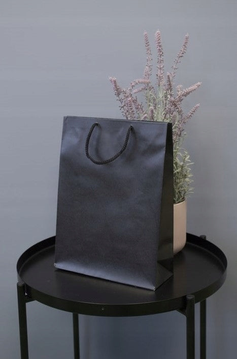 Torba papierowa ECO prestige 300x100x400mm Czarna