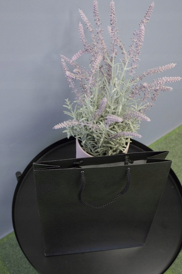 Torba papierowa ECO prestige 300x100x400mm Czarna