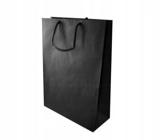 Torba papierowa ECO prestige 300x100x400mm Czarna