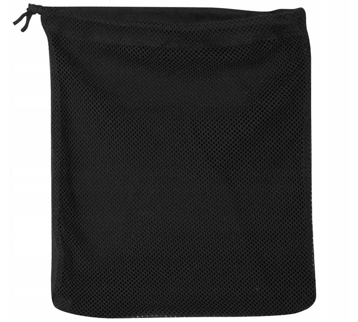 Worek z siatki bawełnianej 300x450mm Czarny