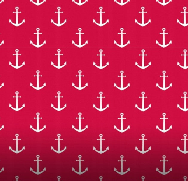 Tkanina Bawełniana w Białe Kotwice