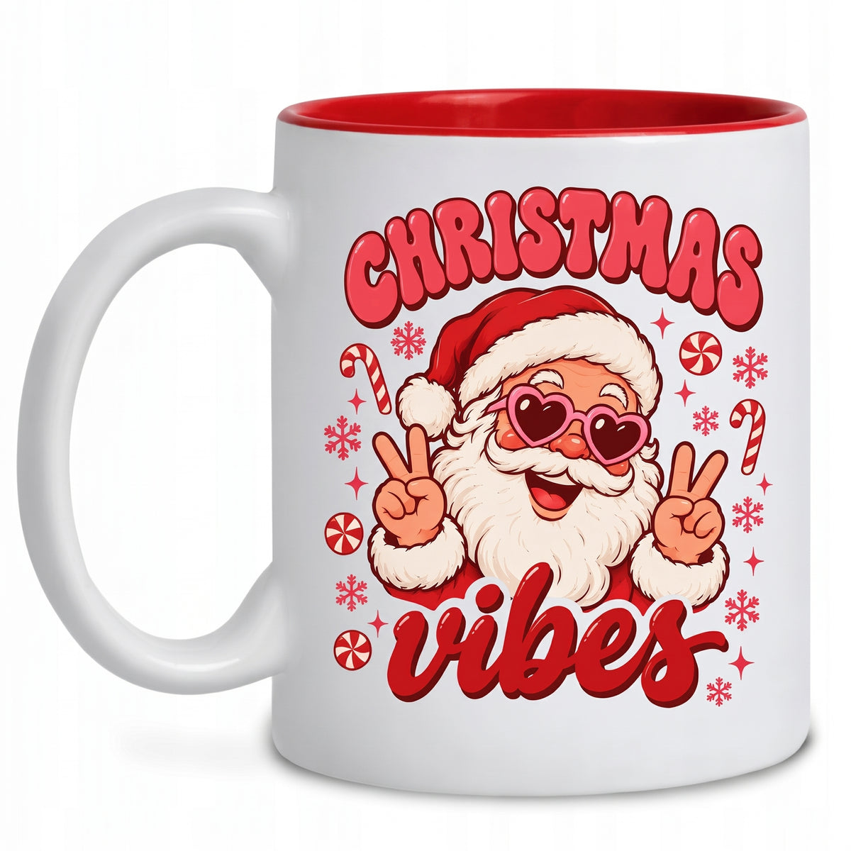 Kubek świąteczny Christmas Vibes Czerwony