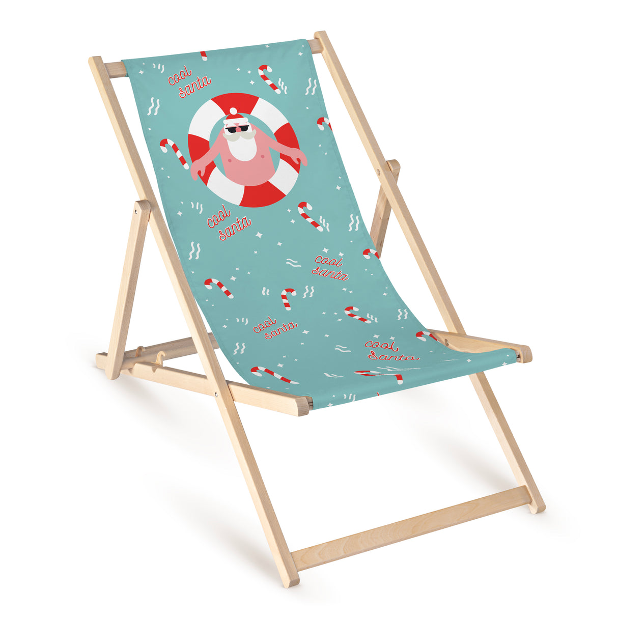 Leżak Zimowy Drewniany COOL SANTA