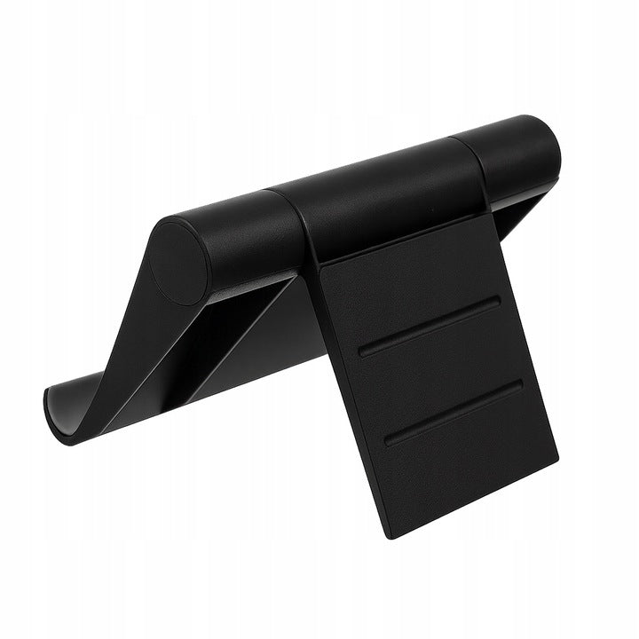 Czarny składany stojak na telefon