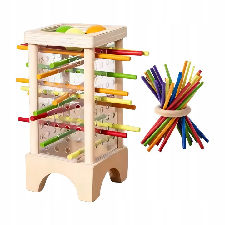 Drewniana gra edukacyjna 3+