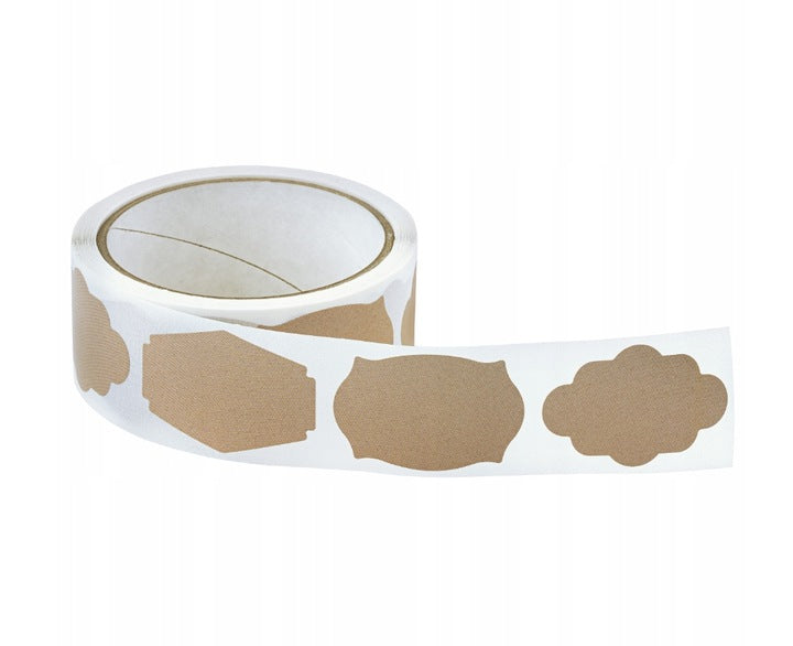 Etykiety naklejki na przyprawy puste samoprzylepne 300 szt.