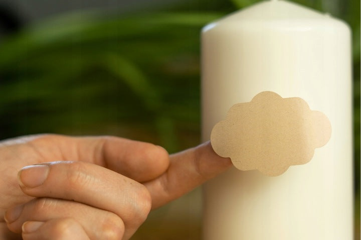 Etykiety naklejki na przyprawy puste samoprzylepne 300 szt.