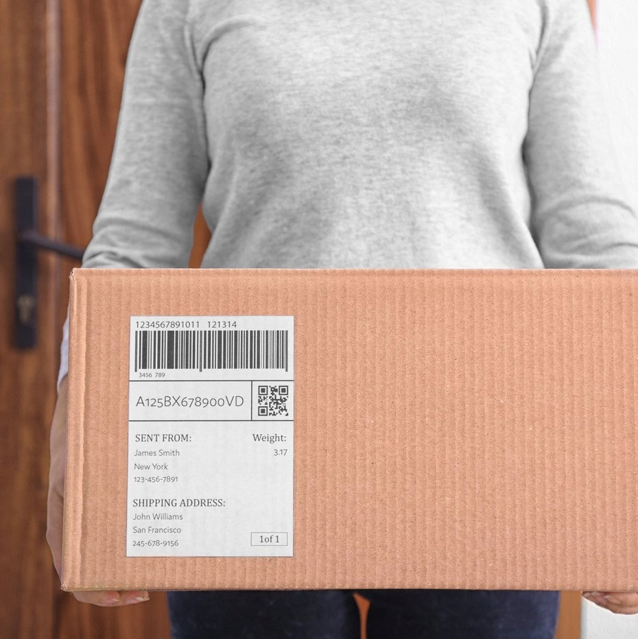 Etykiety Termiczne Białe 100x150mm 500szt Allbag