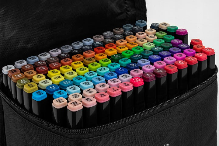 Flamastry markery zestaw 120szt.