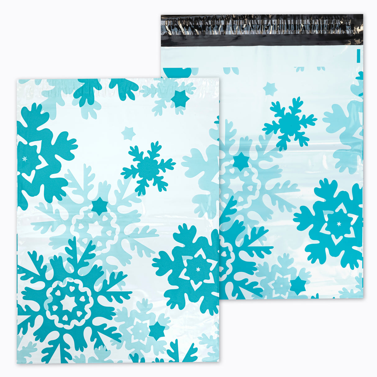 Foliopaki kurierskie 310x420 mm 50 szt. ŚNIEŻYNKI