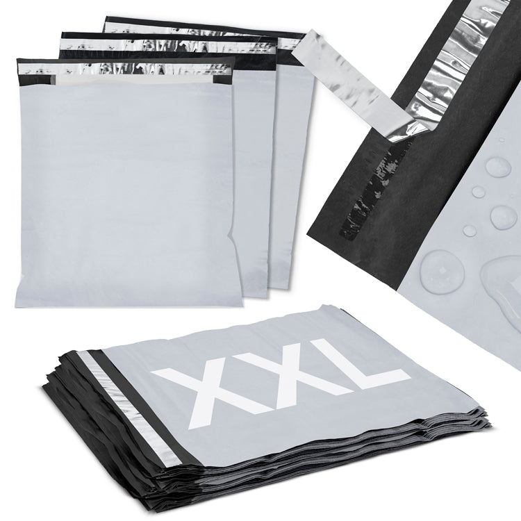 Szare Foliopaki Kurierskie XXL 800x800mm 50szt.