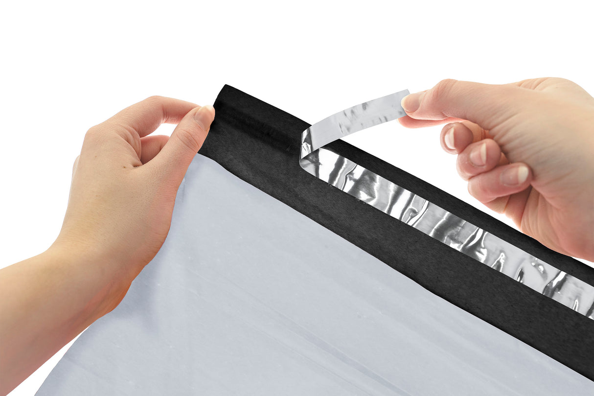 Szare foliopaki kurierskie A3 310x420mm 50szt.