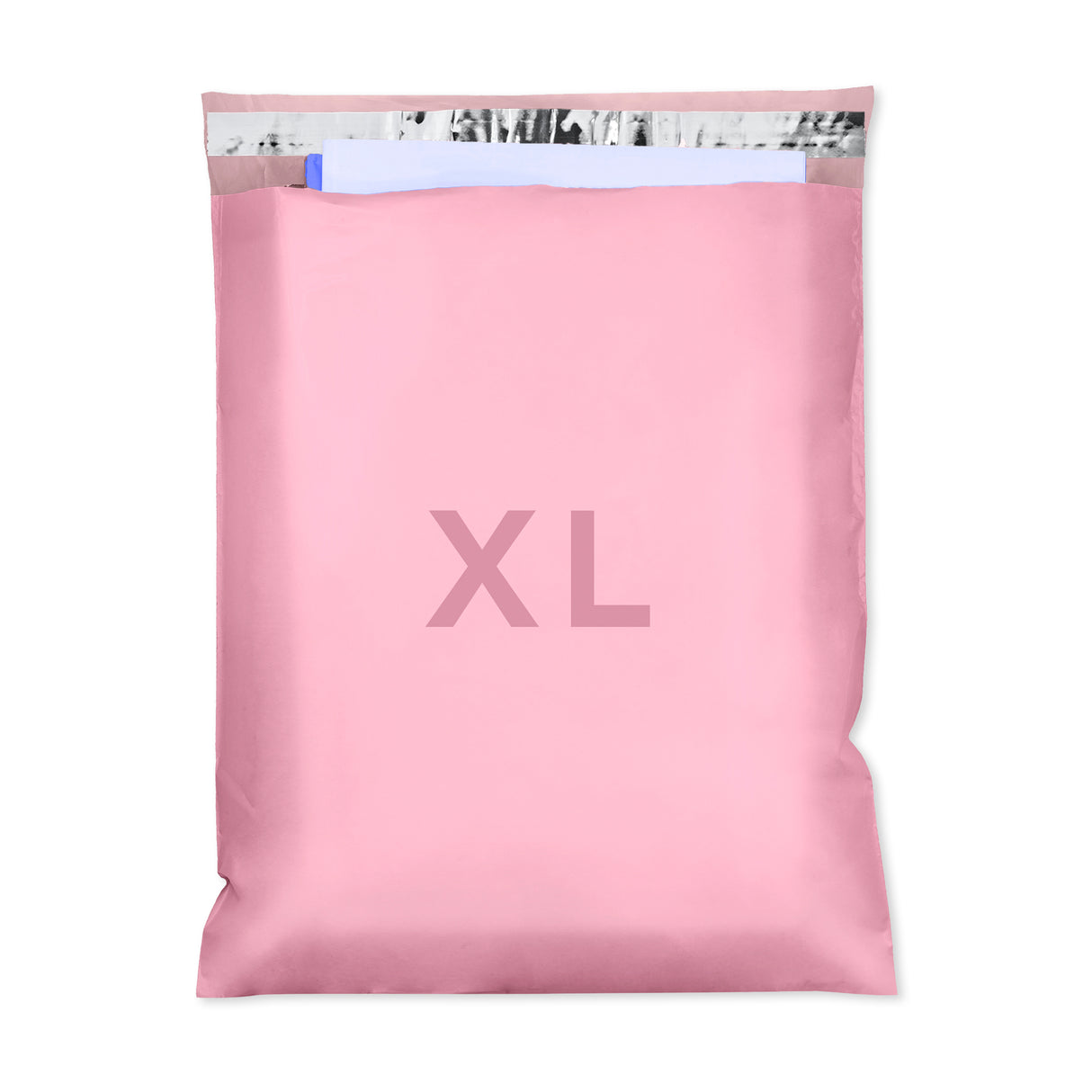 Różowe foliopaki kurierskie XL 500x600mm 50 szt.