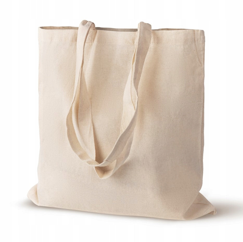 Torba Bawełniana 380x480mm Ecru Uchwyt: 70cm