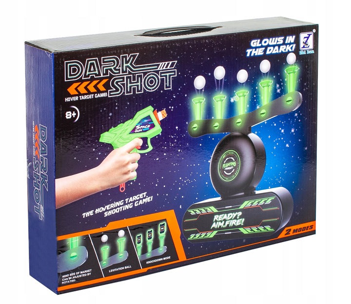 Strzelnica z lewitującymi kulkami i postoletem