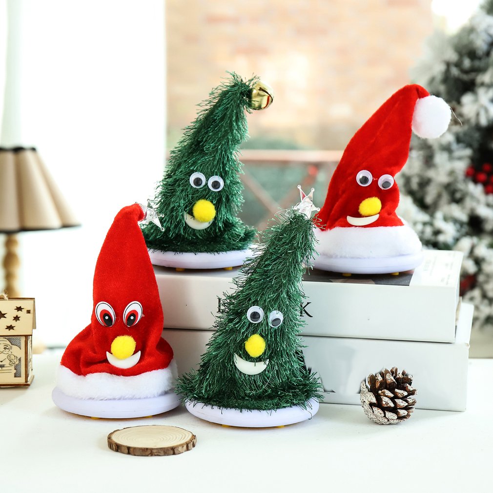 Śpiewająca i tańcząca choinka Zielona