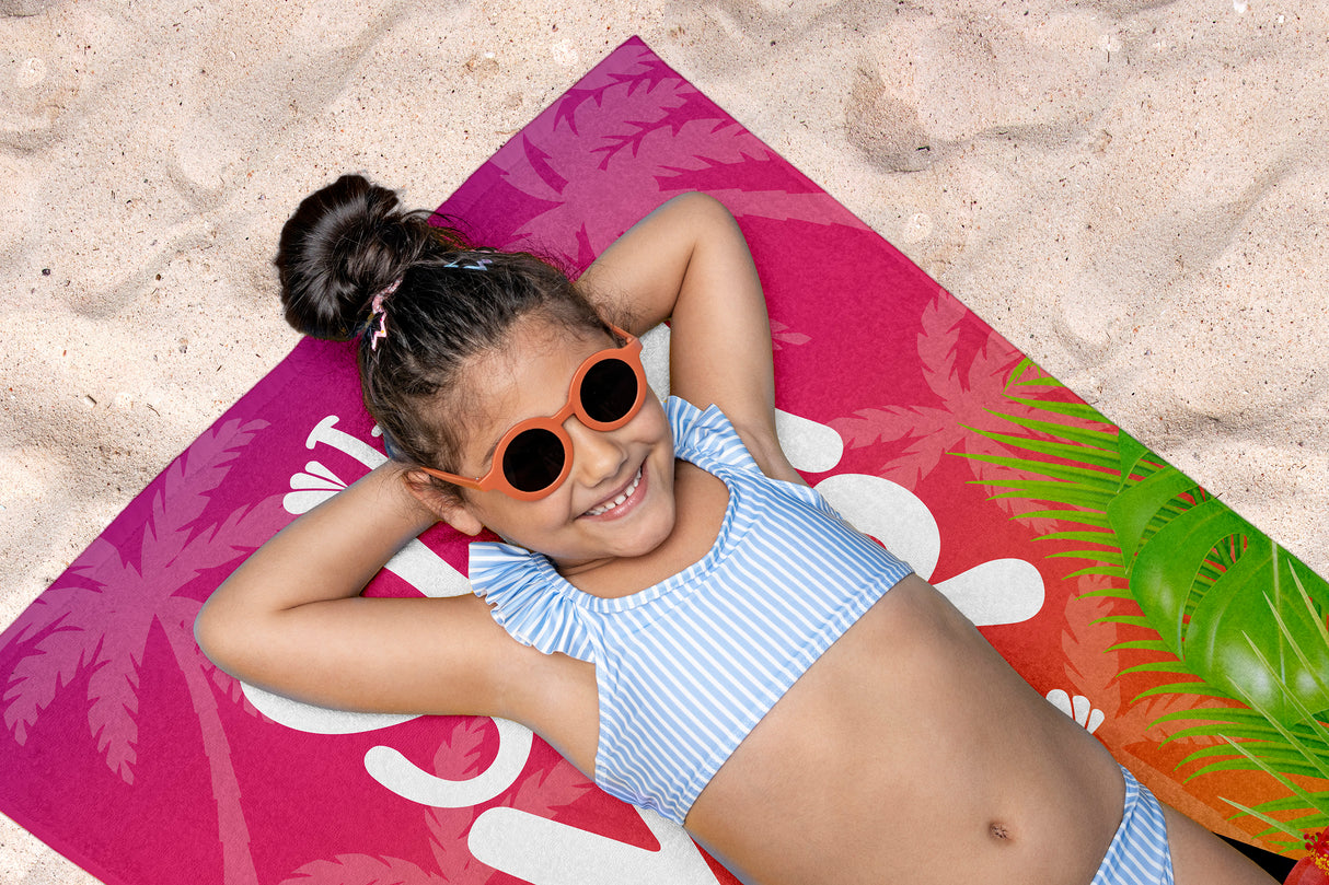 Ręcznik z Mikrofibry Dzięciecy 60x75 IT'S SUMMER TIME