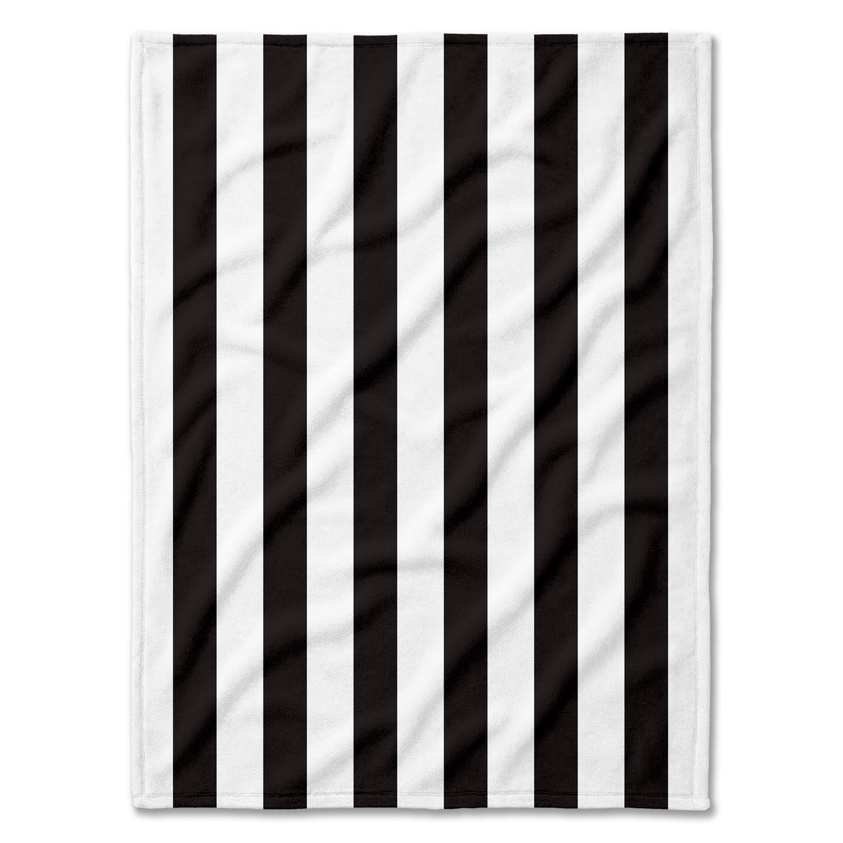Koc plażowy 150x200 cm w paski - Różne kolory Czarny