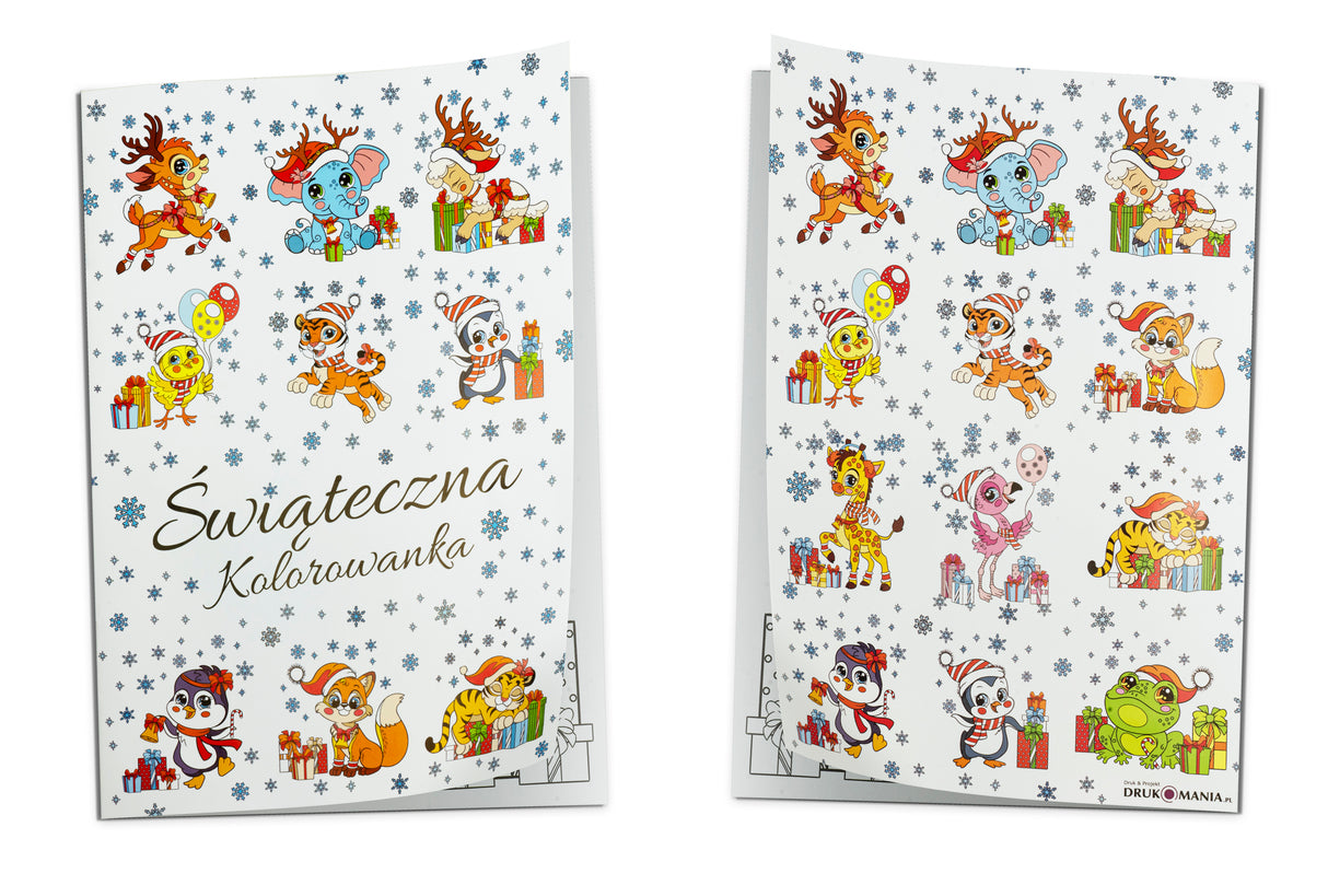 Kolorowanki świąteczne dla Dzieci Malowanka