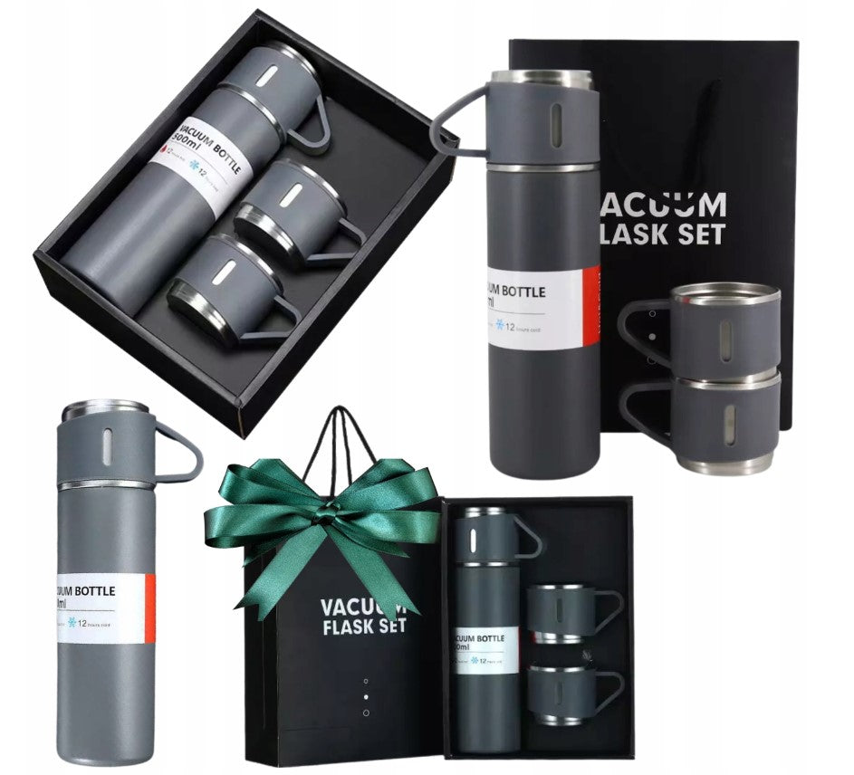 Termos Kubek Termiczny 500ml + Kubki RÓŻNE KOLORY