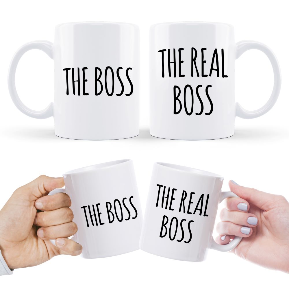 Prezent na Walentynki - Zestaw kubków dla par