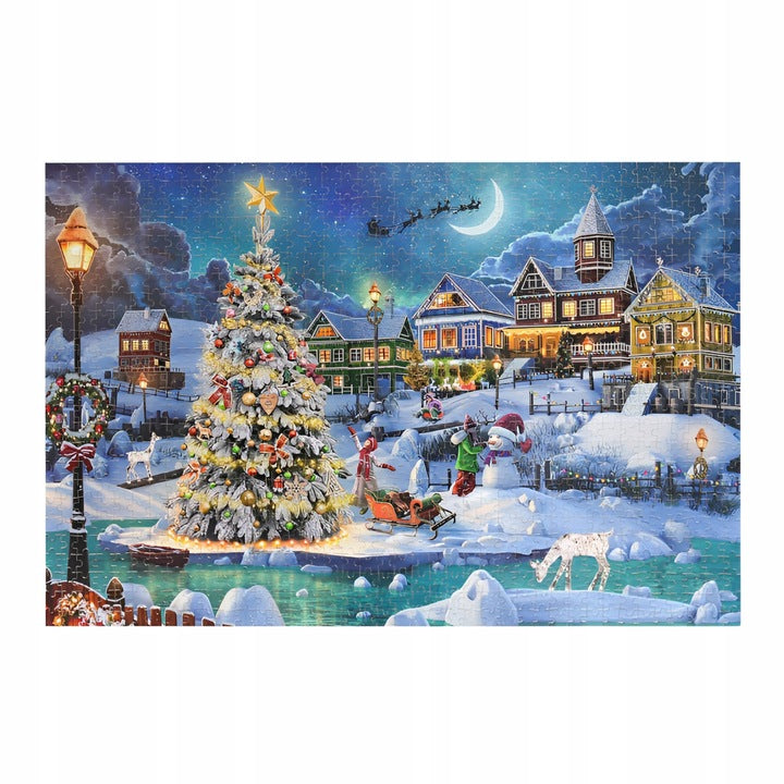 Kalendarz adwentowy Puzzle obrazek Boże Narodzenie