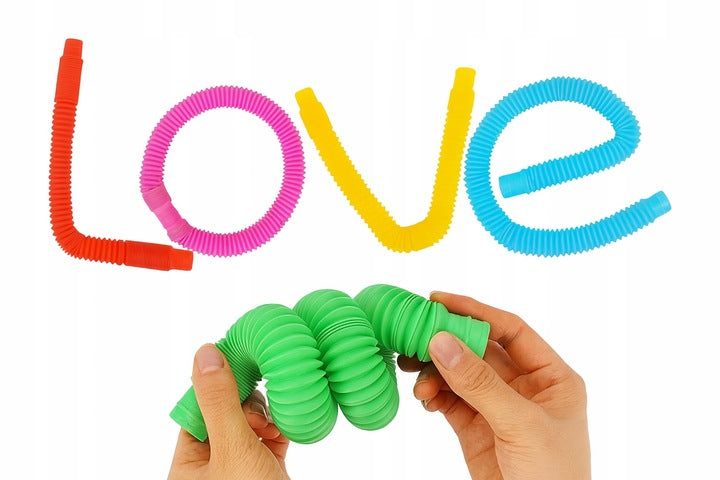 Kolorowe rurki sensoryczne 20szt.