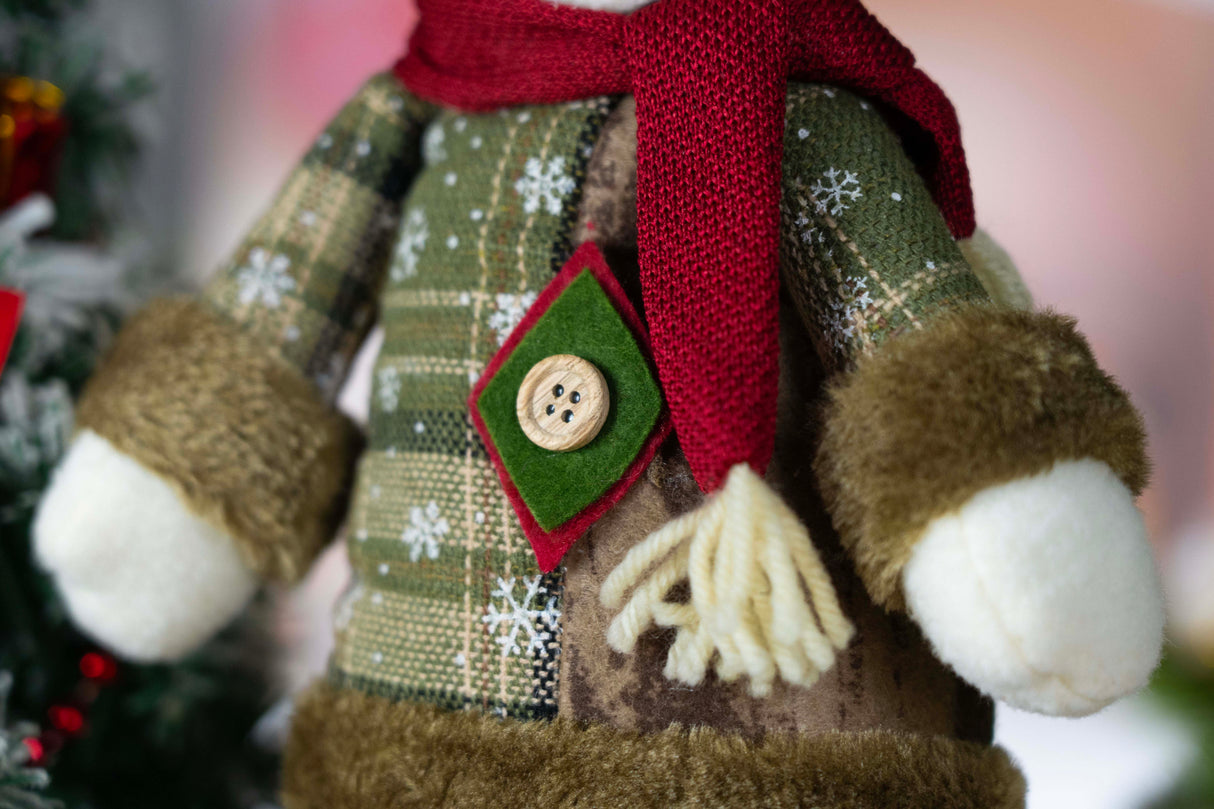 Dekoracyjna figurka Świąteczny bałwan regulowana