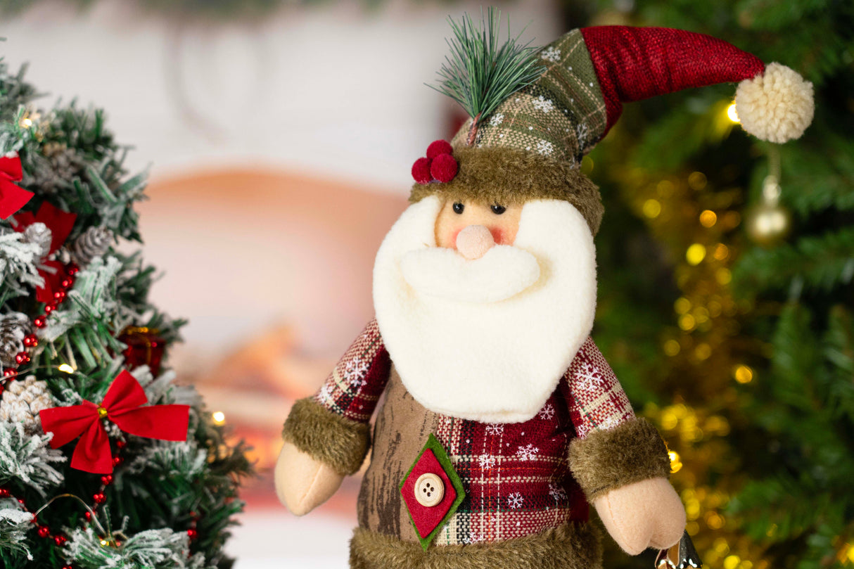 Dekoracyjna figurka Święty Mikołaj regulowana