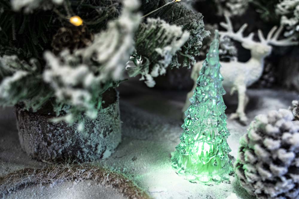 Choinka LED świecąca dekoracja