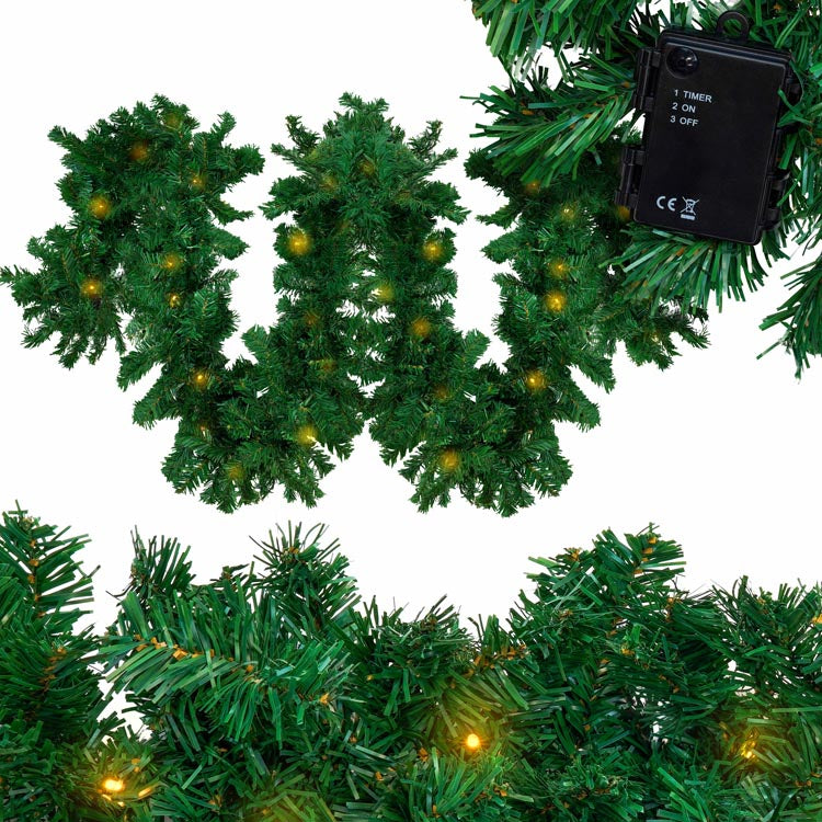 Girlanda świąteczna lampki LED 3m