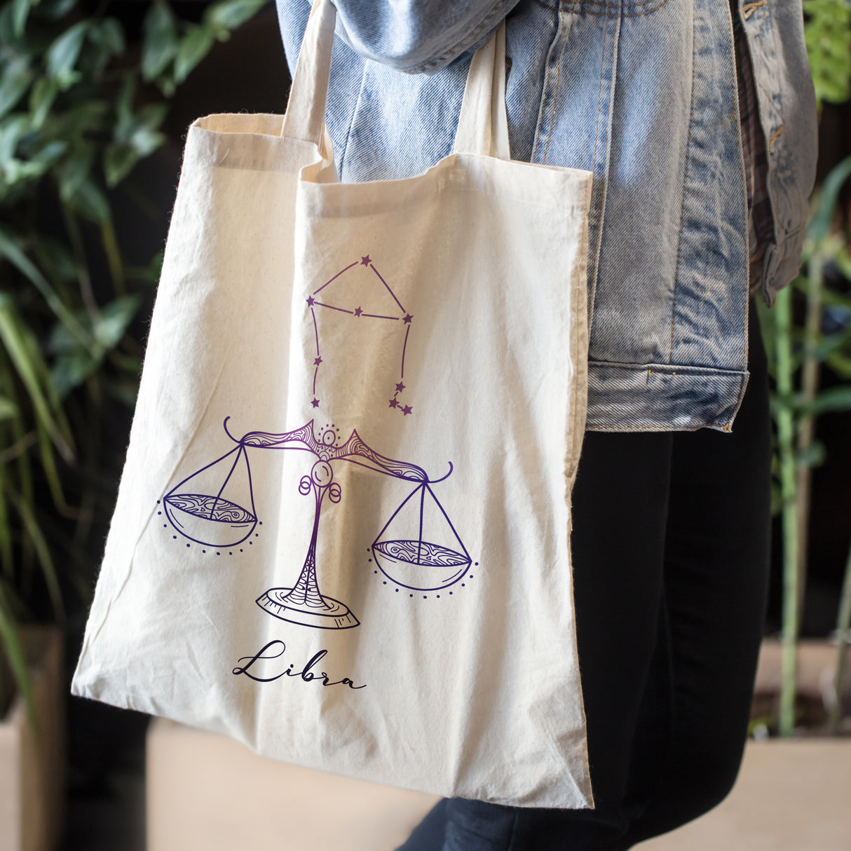 Torba bawełniana z nadrukiem Ecru WAGA