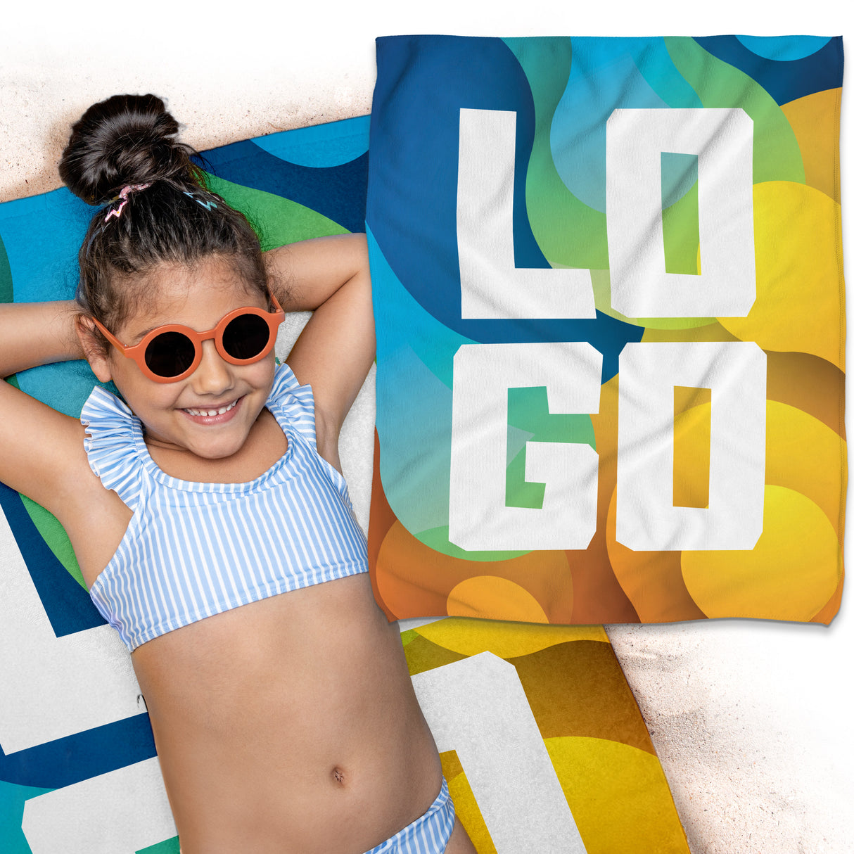 Ręcznik z Mikrofibry Dzięciecy 60x75 Z LOGO