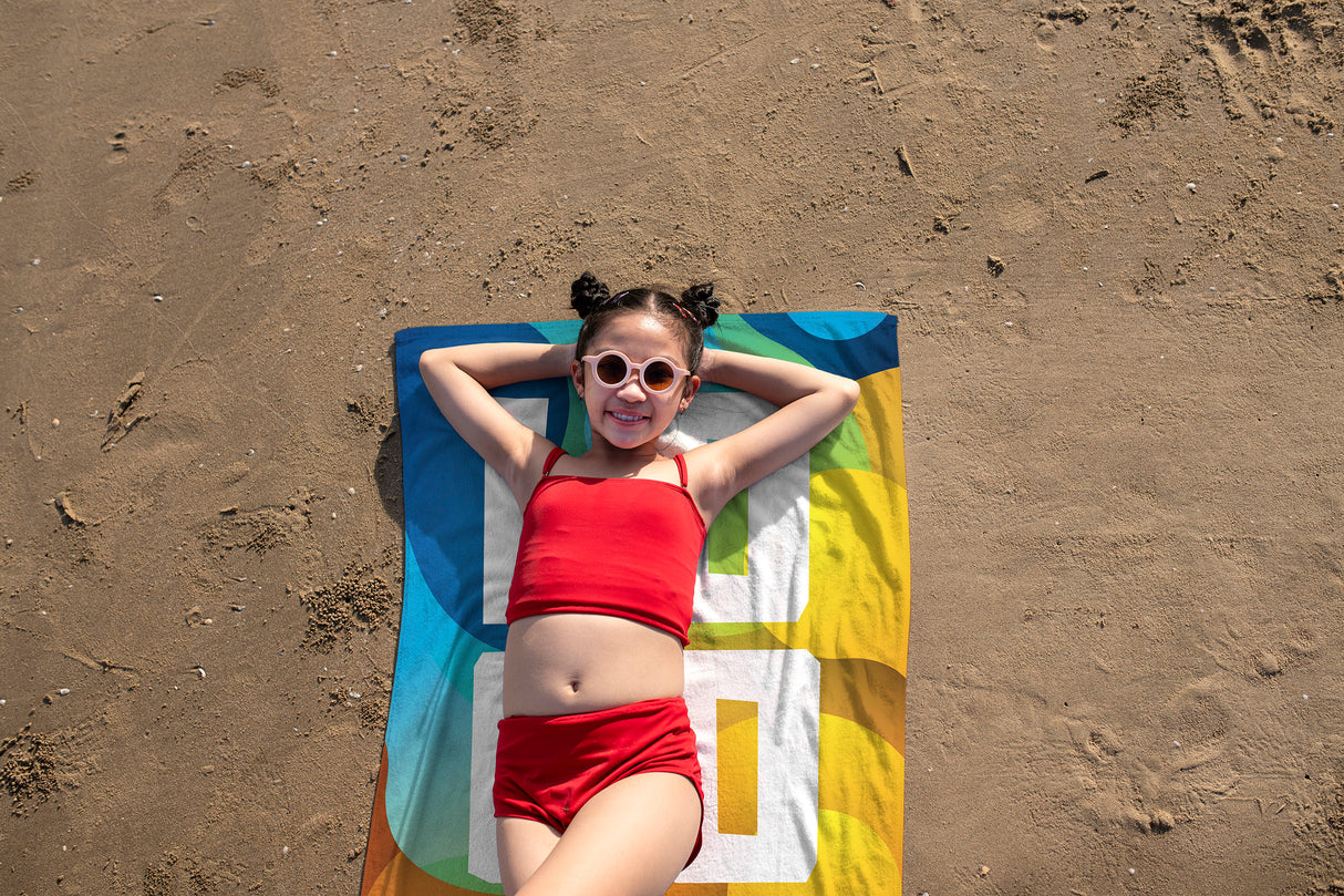 Ręcznik z Mikrofibry Dzięciecy 60x75 Z LOGO