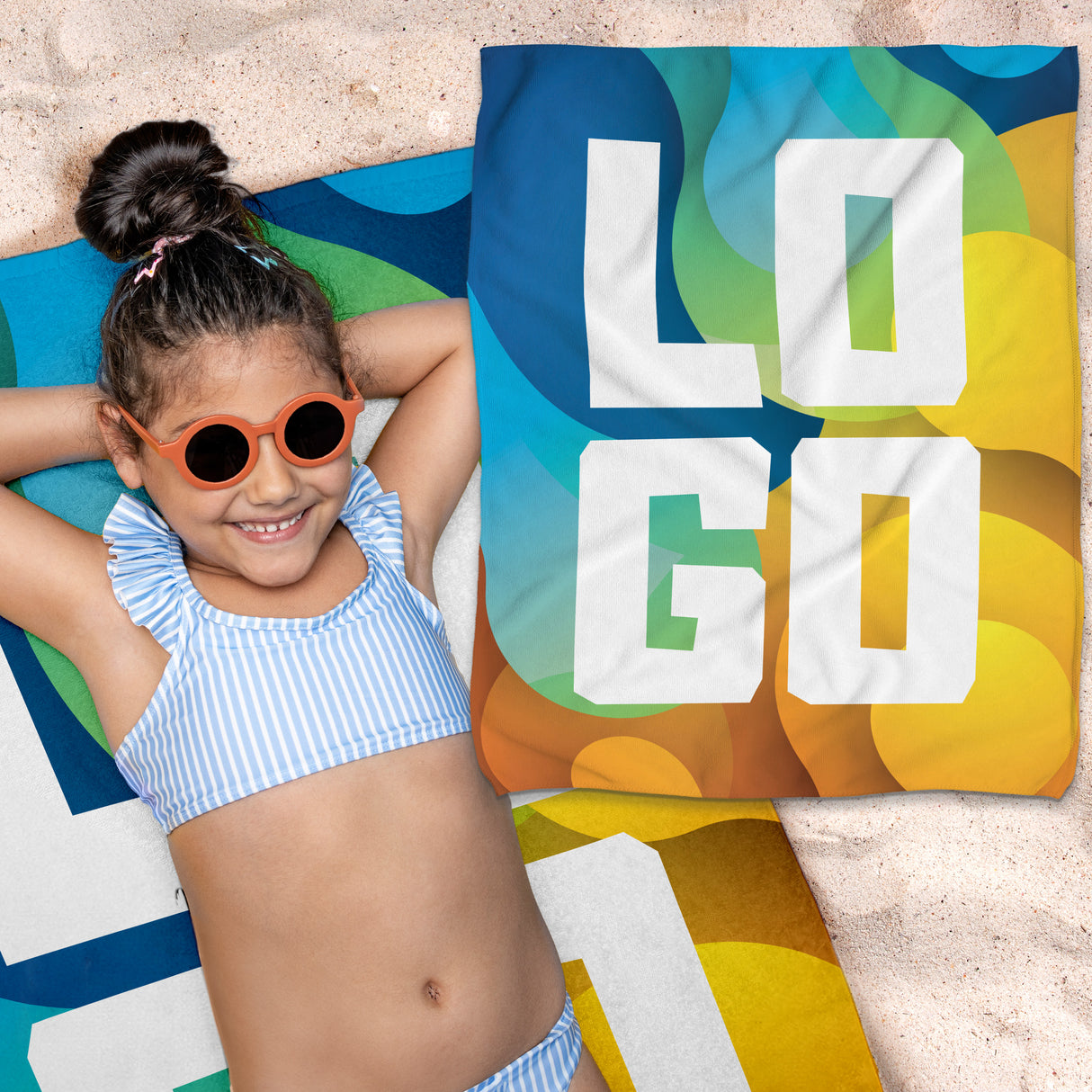 Ręcznik z Mikrofibry Dzięciecy 60x75 Z LOGO