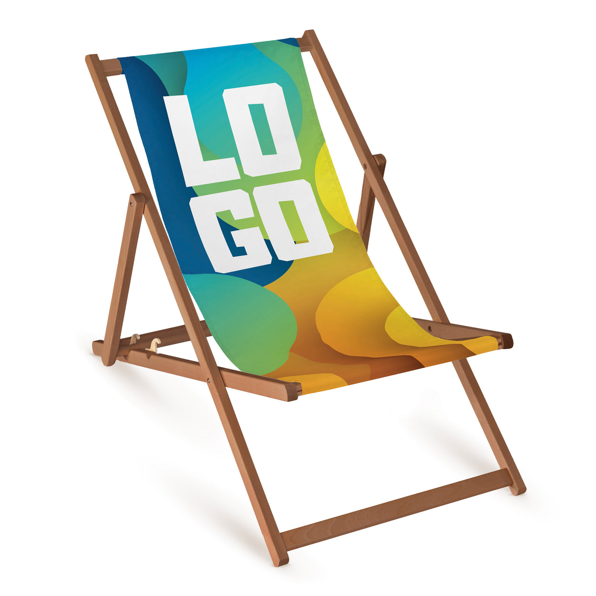 Leżak REKLAMOWY Ciemny Brąz