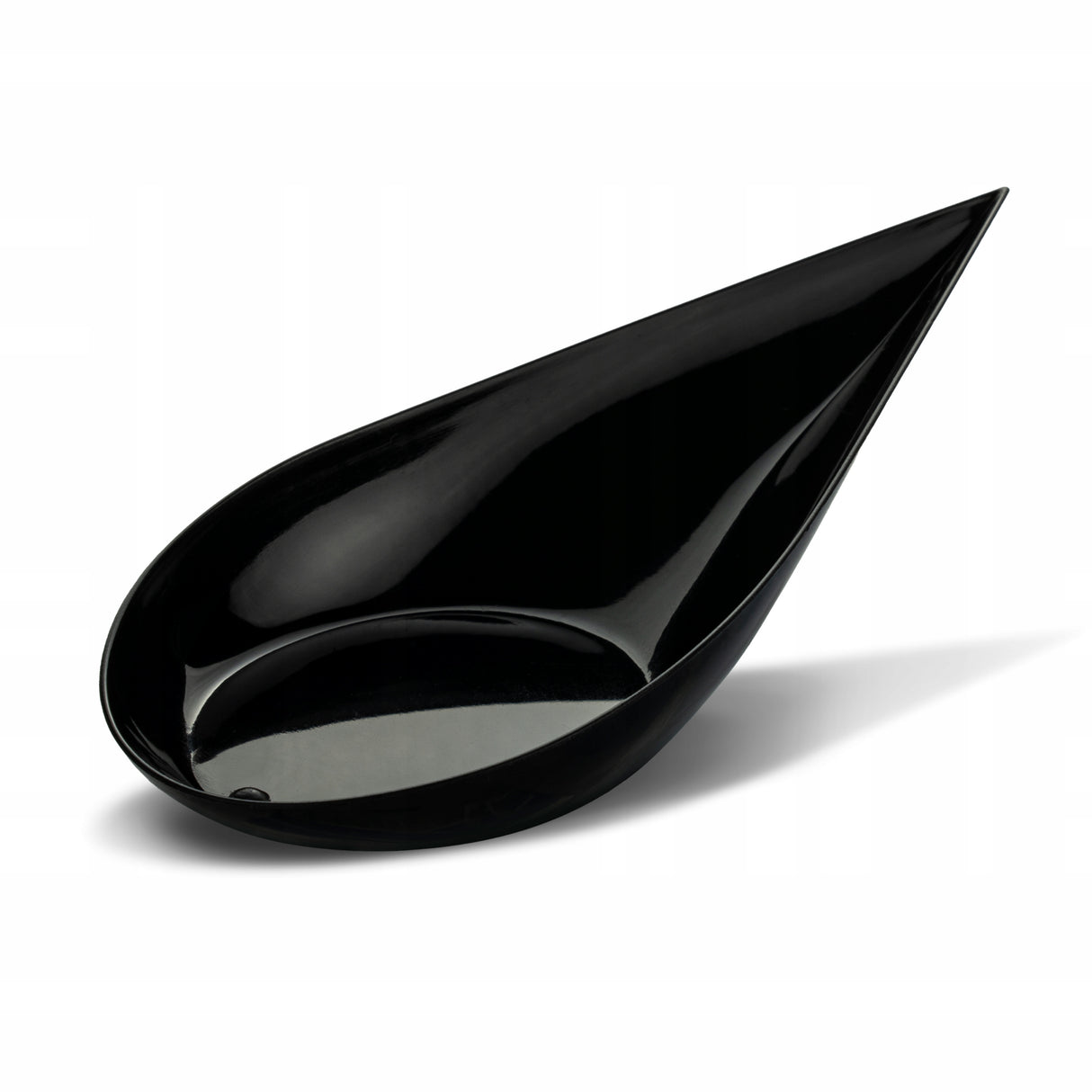 Łyżeczki Plastikowe Fingerfood Czarne 100 szt.