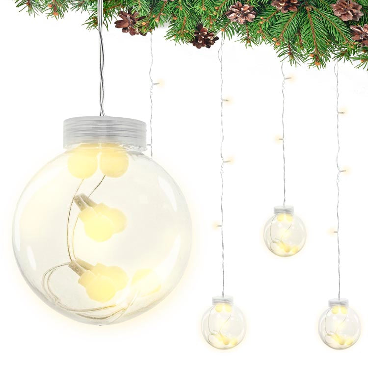 Lampki girlanda świetlna LED Kule Świecące 10szt.