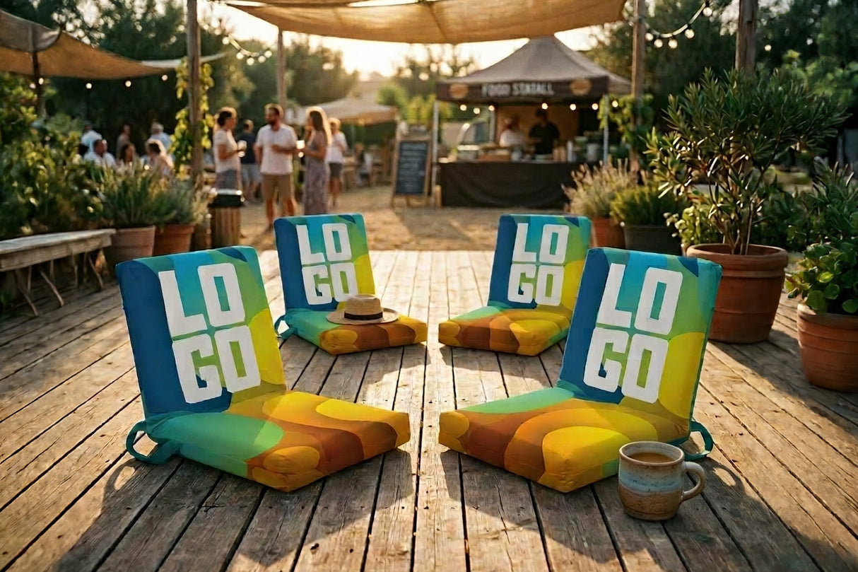 Leżak podróżny składany leżanka REKLAMOWY z własnym LOGO