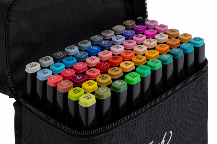 Flamastry markery zestaw 60szt.