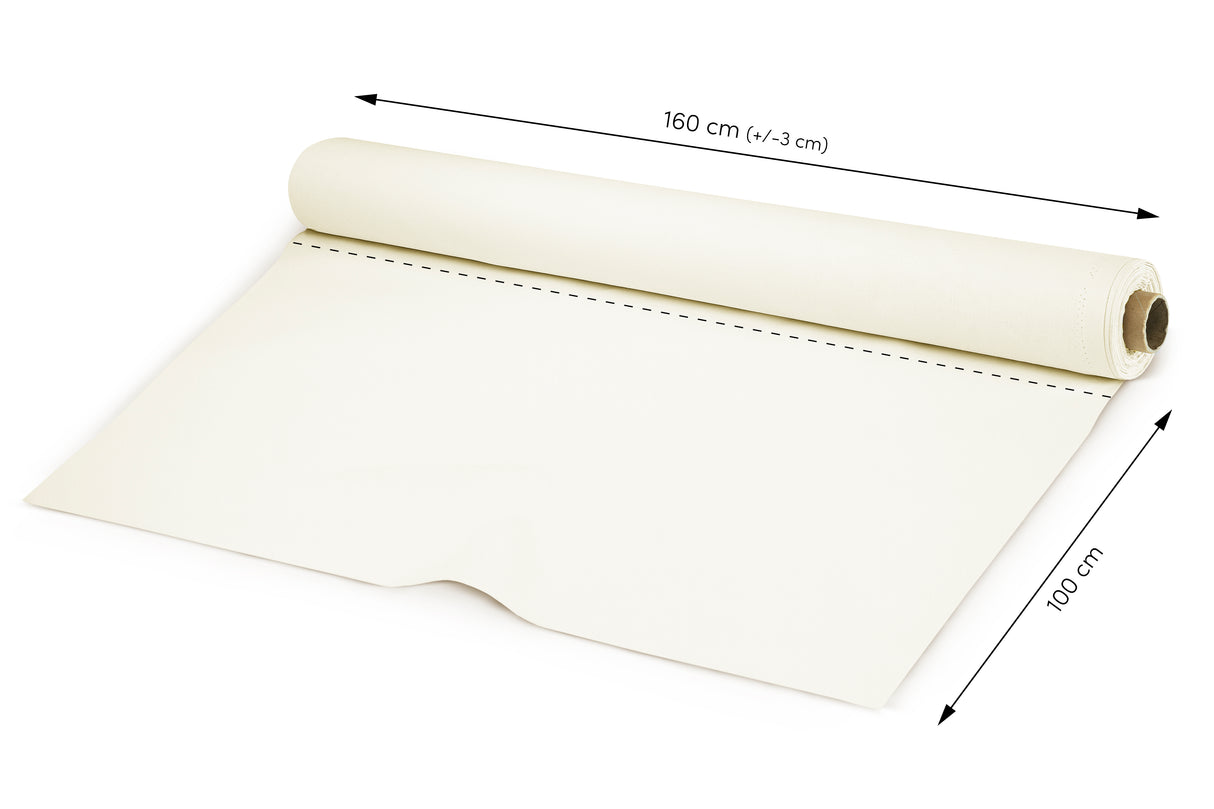 Tkanina bawełna 220g/m2 1m Ecru