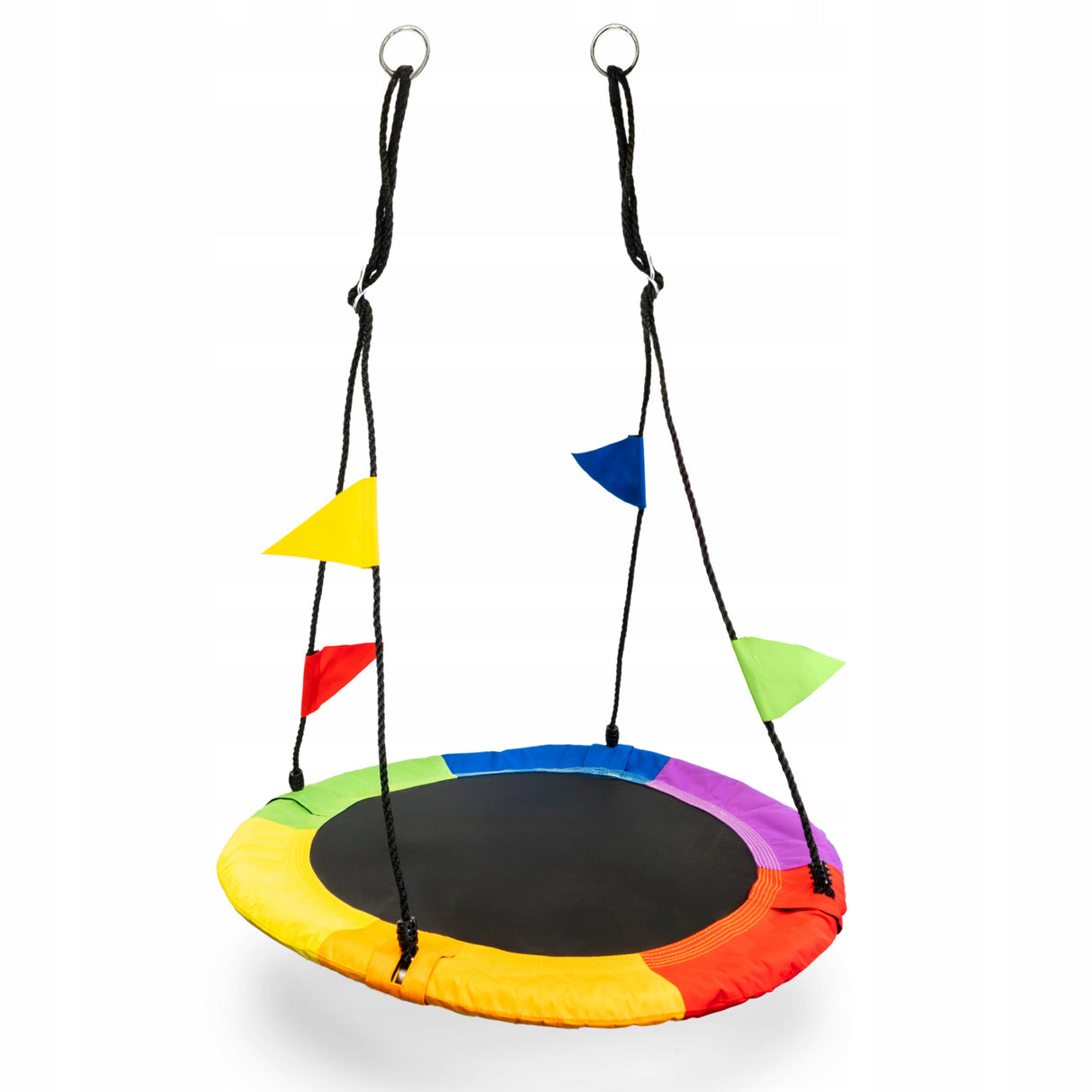 Huśtawka Ogrodowa dla Dzieci Kolorowa Bocianie Gniazdo