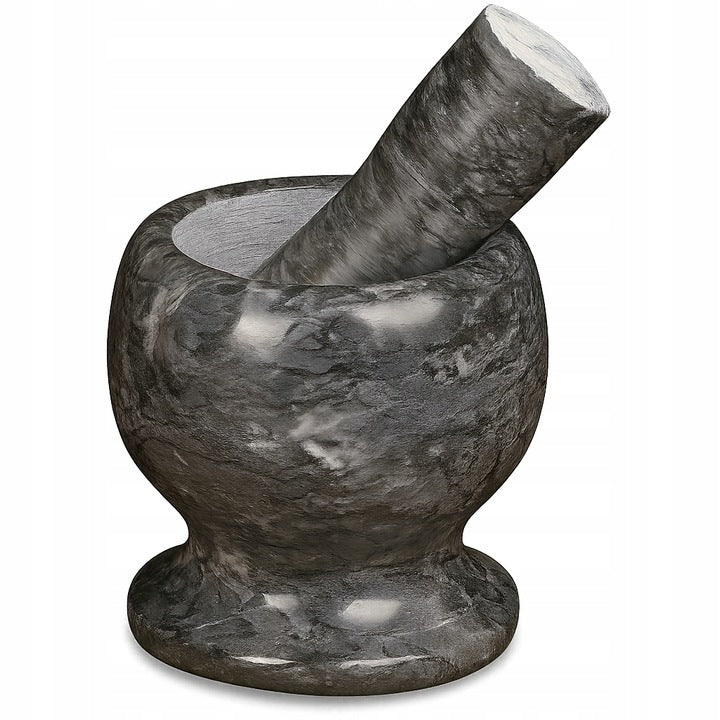 Marmurowy moździerz kuchenny z tłuczkiem