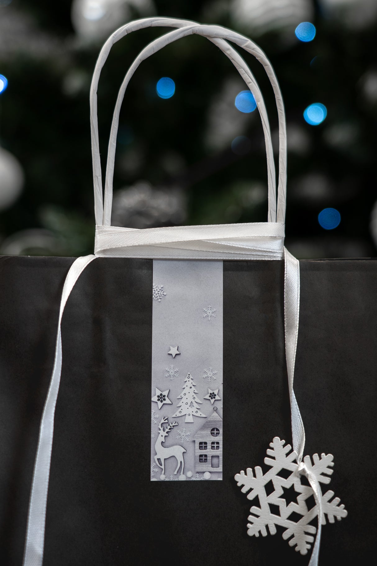 Naklejki świąteczne duże na prezenty ARKUSZ MIX