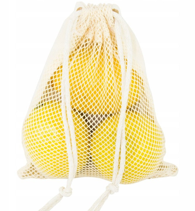 Worek z siatki bawełnianej 250x300mm Ecru